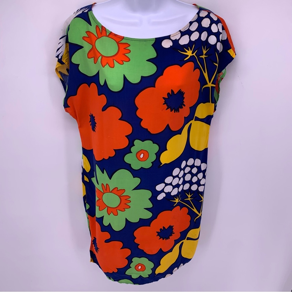 Marimekko for Target Floral Mini Dress Size Small